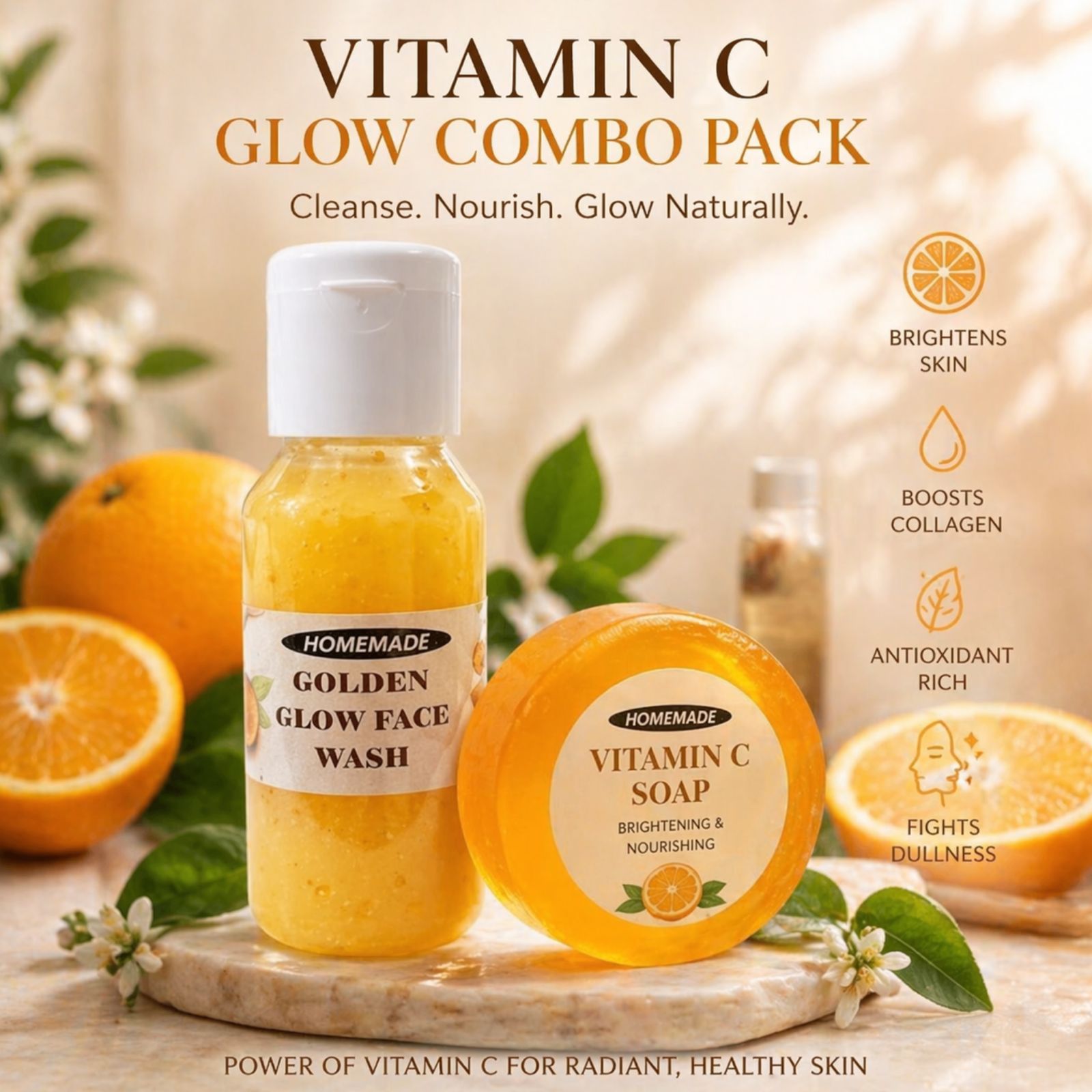 Vitamin C Glow Combo Pack